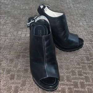 Michael Kors Open Toe Booties
